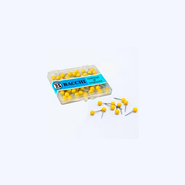ALFINETE MAPA AMARELO COM 50
