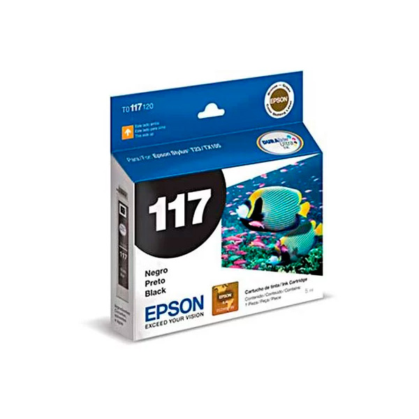 CARTUCHO EPSON T117120 (117) 5ML PRETO