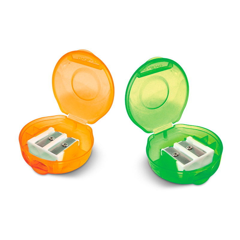 APONTADOR COLETOR PL�STICO DUPLO 22408