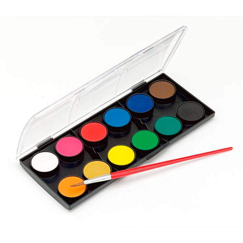 AQUARELA ESTOJO 12 CORES 19.0012