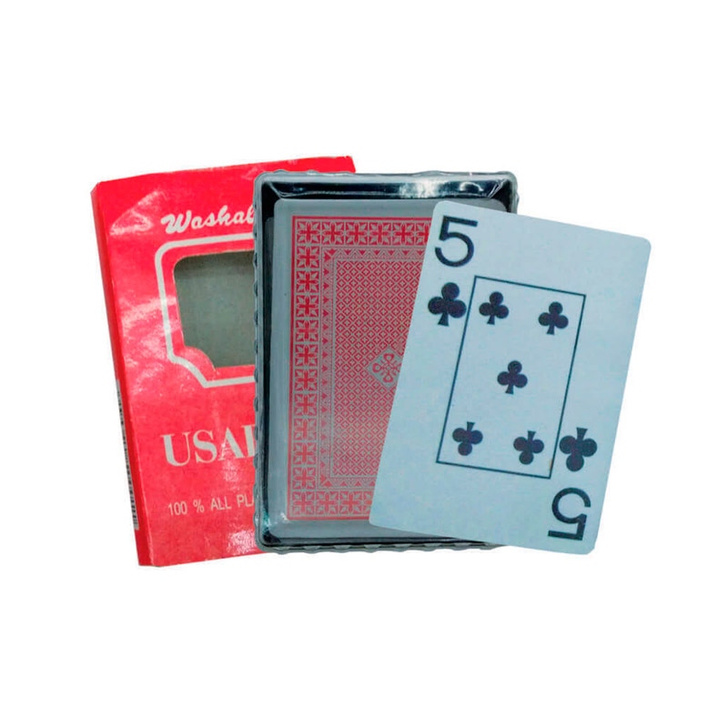 BARALHO PL�STICO COM 54 CARTAS 316.20