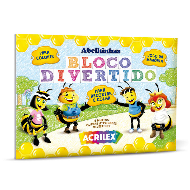 BLOCO DIVERTIDO COLORIR/MEM�RIA 40014