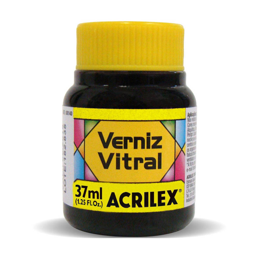VERNIZ VITRAL 37ML AMARELO OURO 505