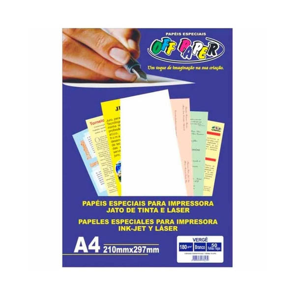 VERGE 120G. A-4 C/50FLS BRANCO 0306