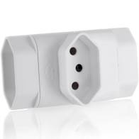 ADAPTADOR 3P+T(BENJAMIN) 10A/250V WI217 